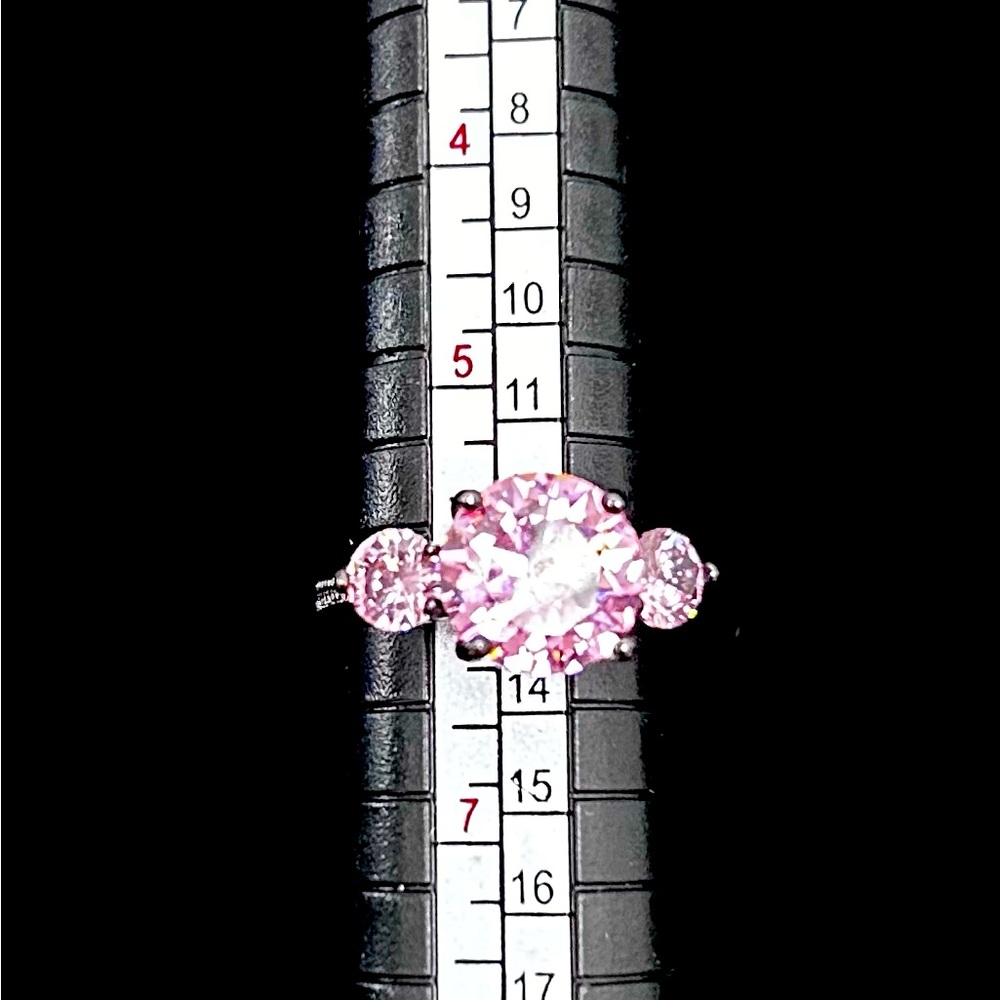 Pink Diamond Ring
